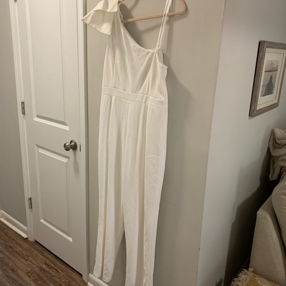 Adrianna Pappel white jumpsuit - Picture 2 of 5